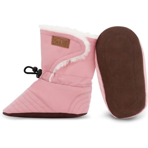 Jan & Jul - Stay-Put - Bottes d'hiver antidérapantes - Rose Jan & Jul - Stay-Put - Bottes d'hiver antidérapantes - Rose
